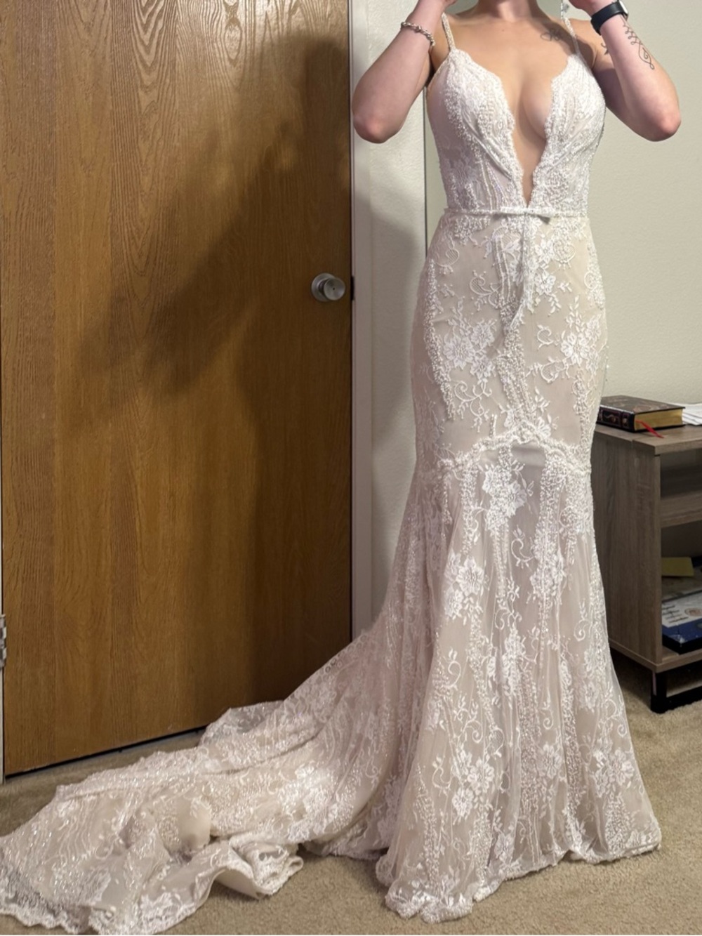 Galia Lahav NEVER WORN Wedding Dress & Garment Bag